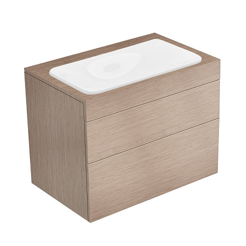 Тумба Keuco 31571870000 Edition 400 под умывальник 70х53.5 см, кашемировый дуб/кашемировый дуб купить недорого в интернет-магазине Керамос