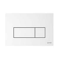 Панель смыва Vitra 740-2300 Root Square для унитаза, белая Панель смыва Vitra 740-2300 Root Square для унитаза, белая