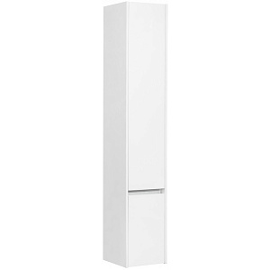 Шкаф - колонна Акватон 1A228403SX01R Стоун 30х160 см, правый, белый,хром матовый