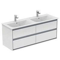 Тумба Ideal Standard E0824KN Connect Air для раковины 130х44 см, подвесная, Glossy White + Matt Light Grey (белый глянцевый + светло-серый матовый) Тумба Ideal Standard E0824KN Connect Air для раковины 130х44 см, подвесная, Glossy White + Matt Light Grey (белый глянцевый + светло-серый матовый)