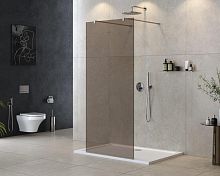Душевая перегородка Cezares LIBERTA-L-2-100-120-BR-Cr Liberta 100 см, профиль хром Душевая перегородка Cezares LIBERTA-L-2-100-120-BR-Cr Liberta 100 см, профиль хром