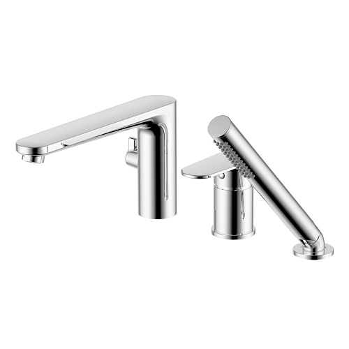 Смеситель на борт ванны Aquatek Ника AQ1848CR Смеситель на борт ванны Aquatek Ника AQ1848CR