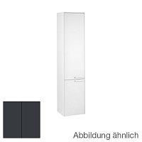 Шкаф-пенал Keuco 32131440001 Royal 60 высокий 180х40 см, петли слева, антрацит матовый/антрацит матовый