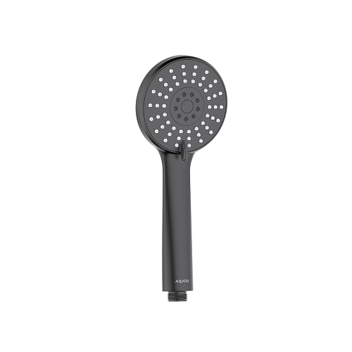 Ручной душ Aquatek AQ2009MB Бетта 100 3jet, черный матовый