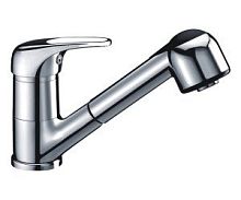 Смеситель WasserKRAFT 6365 Oder для кухни, с выдвижной лейкой, хром Смеситель WasserKRAFT 6365 Oder для кухни, с выдвижной лейкой, хром