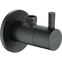 Клапан Deante VFA_N62R угловой, с керамическим картриджем, 1/2" - 3/8", Nero (черный) Клапан Deante VFA_N62R угловой, с керамическим картриджем, 1/2" - 3/8", Nero (черный)