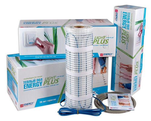 Нагревательный мат Energy Light Plus  0.5-75 Нагревательный мат Energy Light Plus  0.5-75