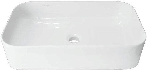 Умывальник Sanita Luxe INF60SLWB01S Infinity Slim накладной 60х36 см, белый (нов. арт. WB.CT/Infinity/60-N.Slim/WHT.G/S1)