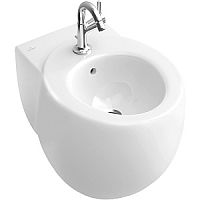 Биде подвесное Villeroy & Boch 741100R1 Aveo New Generation 40х59 см, альпийский белый CeramicPlus