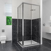 Душевой угол RGW CL-32 04093288-51 Classik квадратный 80х80х185 см, стекло - шиншилла Душевой угол RGW CL-32 04093288-51 Classik квадратный 80х80х185 см, стекло - шиншилла