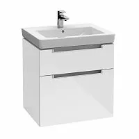 Тумба Villeroy & Boch A90910DH Subway 2.0 под раковину,  58.7х57 см, Glossy White купить недорого в интернет-магазине Керамос