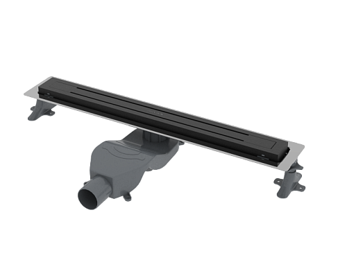 Душевой лоток Boheme 983-80-B Premium Trendy, черный