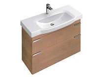 Тумба с раковиной Villeroy & Boch Sentique A853 00PN+5142 A0R1, вяз импрессо
