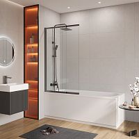 Шторка на ванну Cezares Slider SLIDER-VF-11-90/150-C-GM Шторка на ванну Cezares Slider SLIDER-VF-11-90/150-C-GM