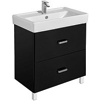 Тумба Акватон 1A1694K1AM950 Америна с раковиной, 80х44 см, черный