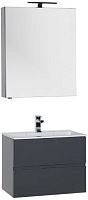 Комплект мебели Aquanet 00184580 Алвита для ванной комнаты, серый