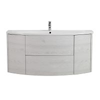 Тумба под раковину Cezares EDEN с двумя выдвижными ящиками и двумя распашными створками, 54418 Frassino bianco, 121х55х51