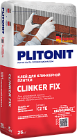 Клей на цементной основе Plitonit Клей PLITONIT Clinker Fix -25