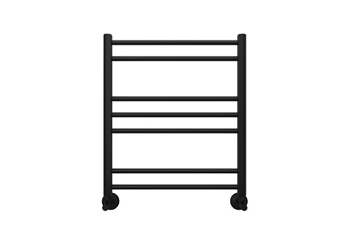 Полотенцесушитель водяной Aquatek AQ KO0760BL Поларис П7 50х60 см, подключение нижнее/диагональное, черный муар Полотенцесушитель водяной Aquatek AQ KO0760BL Поларис П7 50х60 см, подключение нижнее/диагональное, черный муар