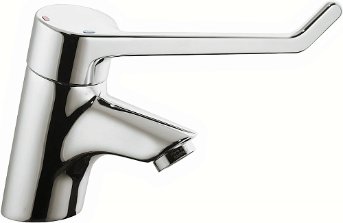 Смеситель Ideal Standard B8221AA Ceraplus для раковины для инвалидов, Chrome (хром) Смеситель Ideal Standard B8221AA Ceraplus для раковины для инвалидов, Chrome (хром)