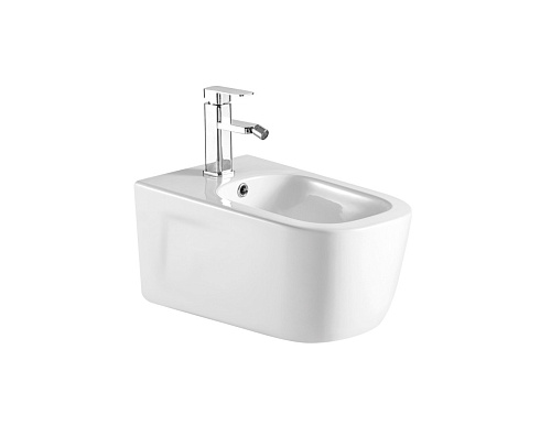 Биде Aquatek AQ1012-00 Дива подвесное 51х35 см, белое Биде Aquatek AQ1012-00 Дива подвесное 51х35 см, белое