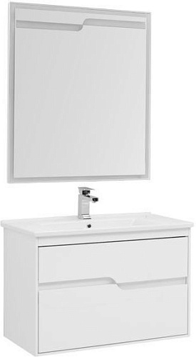 Комплект мебели Aquanet 00199305 Модена для ванной комнаты, белый купить недорого в интернет-магазине Керамос