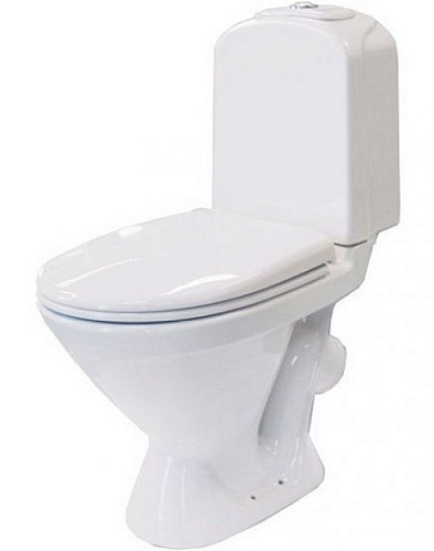 Унитаз-компакт Sanita Luxe SL900101 Classic напольный 35х59 см, с сиденьем, белый