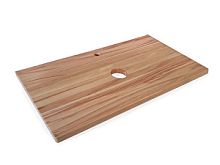 Столешница Aquanika AQW100523RU69 WOOD 100х4 см, светлый бук