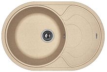 Мойка для кухни Florentina 20.140.D0760.107 Родос 76х51 см, с крылом, песочная Мойка для кухни Florentina 20.140.D0760.107 Родос 76х51 см, с крылом, песочная