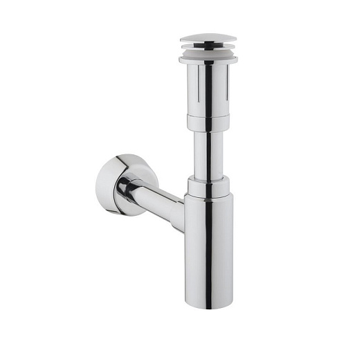 Набор Vitra A45154: донный клапан, сифон для раковины, хром