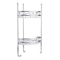 Решетка Migliore 22937 Complementi угловая ажурная, двойная, хром