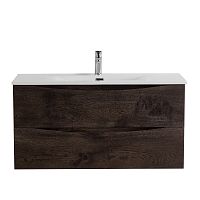 Тумба под раковину подвесная BelBagno MARINO-CER-N MARINO-CER-N-1000-2C-SO-RNG-P