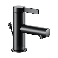 Смеситель Keuco 59504371000 IXMO для умывальника однорычажный, излив 6 см, черный матовый