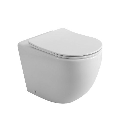 Унитаз приставной BelBagno SFERA-R BB2141CBR/SC