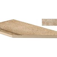 Ступень AtlasConcorde SUNROCK SunrockRapolanoBeigeGradinoRoundAng.Dx30x60