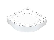 Панель Deante KTU_031O Plus II для душевого поддона KTU_031B 90x90 см, белый
