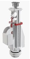 Сливной механизм Alcaplast A08A для бачка с двойным смывом, хром
