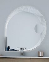 Полка металлическая Cezares 45013 для зеркала, 30х30 см, хром