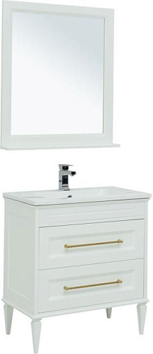 Комплект мебели Aquanet 00281193 Бостон для ванной комнаты, белый купить недорого в интернет-магазине Керамос