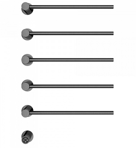 Полотенцесушитель Wonzon & Woghand  WW-AL315-GM Полотенцесушитель Wonzon & Woghand  WW-AL315-GM