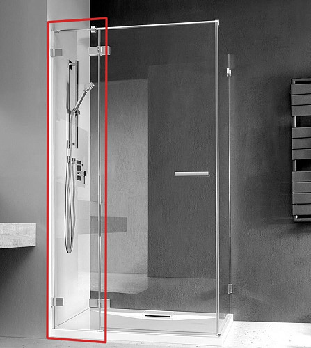 Стенка неподвижная для душевого ограждения Radaway 383240-01R Стенка неподвижная для душевого ограждения Radaway 383240-01R снят с производства