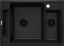 Мойка Deante ZRM_N503 Magnetic кухонная-магнитная 69х50 см, Nero (черный) Мойка Deante ZRM_N503 Magnetic кухонная-магнитная 69х50 см, Nero (черный)