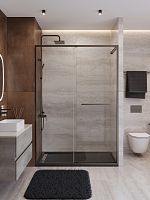 Душевая дверь в нишу Cezares LUX LUX-B-FS-11-140-C-GM