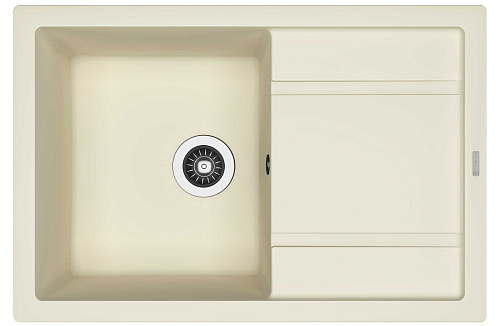 Мойка для кухни Florentina 20.160.D0760.202 Липси 76х51 см, с крылом, шампань снят с производства