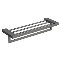 Полка для полотенец Boheme Qubic 10737-GM