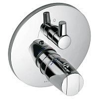 Смеситель Kludi 358350538 Objekta Mix для душа с термостатом, встраиваемый, хром