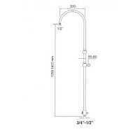 Душевая стойка Migliore  ML.ARC-36.253.CR