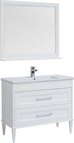 Комплект мебели Aquanet 00210628 Бостон для ванной комнаты, белый купить недорого в интернет-магазине Керамос