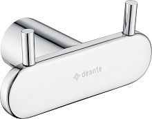 Крючок Deante ADR_0121 Round двойной, хром Крючок Deante ADR_0121 Round двойной, хром