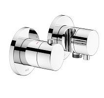 Смеситель Keuco 53953011221 Plan blue с термостатом для встройки, хром